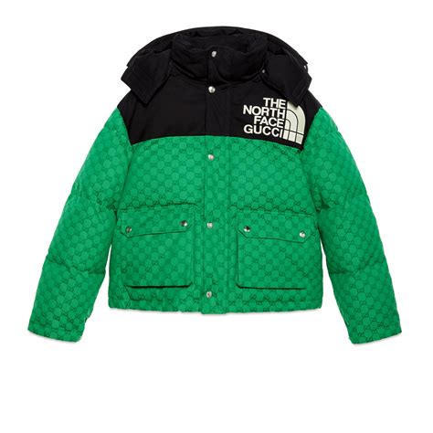 the north face gucci coat green|north face Gucci collection prices.